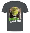 Мужская футболка Shrek happens Графит Мужская футболка Shrek happens Графит фото