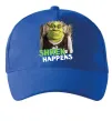 Кепка Shrek happens Яскраво-синій фото