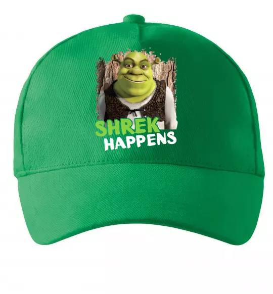 Кепка Shrek happens Зелений фото