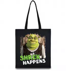 Эко-сумка Authentic Ogre Shrek Черный фото