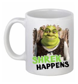 Чашка керамическая Shrek happens