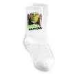 Носки Shrek happens Белый фото