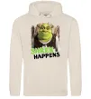 Мужская толстовка (худи) Shrek happens Таш фото