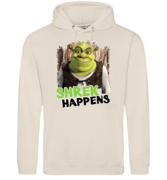Женская толстовка (худи) Shrek happens Таш фото