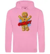 Мужская толстовка (худи) Шрек Пряня Gingy Розовый фото