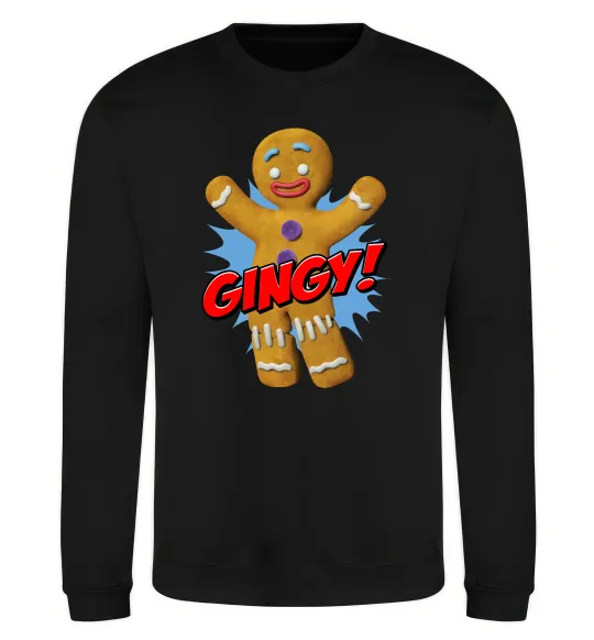 Свитшот Шрек Пряня Gingy Черный фото
