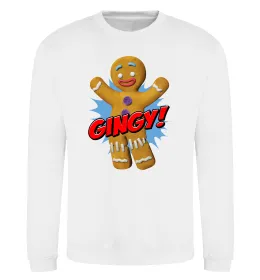 Світшот Шрек Пряня Gingy Білий фото