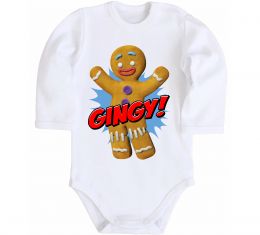 Дитячий бодік Шрек Пряня Gingy