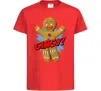 Детская футболка Шрек Пряня Gingy Красный Детская футболка Шрек Пряня Gingy Красный фото