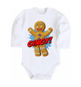 Детский боди Шрек Пряня Gingy Белый фото