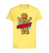 Дитяча футболка Шрек Пряня Gingy Лимонний фото
