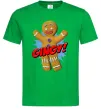 Мужская футболка Шрек Пряня Gingy Зеленый фото