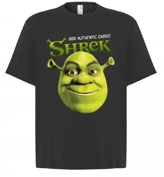 Футболка Оверсайз Authentic Ogre Shrek Черный фото