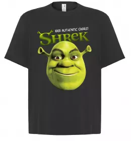 Футболка Оверсайз Authentic Ogre Shrek Черный фото