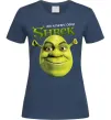 Жіноча футболка Authentic Ogre Shrek Темно-синій фото