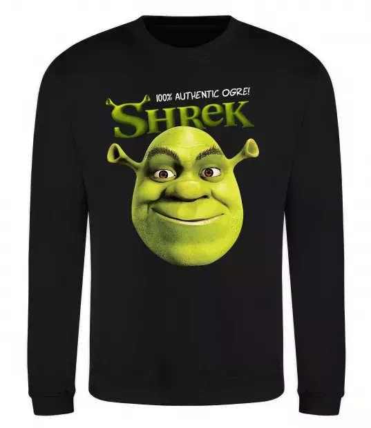 Свитшот Authentic Ogre Shrek Черный фото