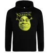 Чоловіча толстовка (худі) Authentic Ogre Shrek Чорний фото