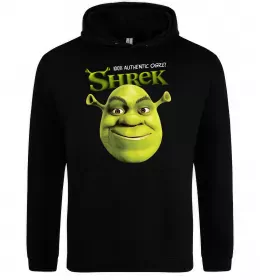 Женская толстовка (худи) Authentic Ogre Shrek Черный фото
