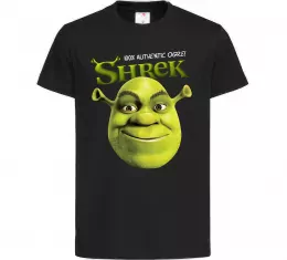 Детская футболка Authentic Ogre Shrek Черный фото