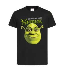 Дитяча футболка Authentic Ogre Shrek Чорний фото