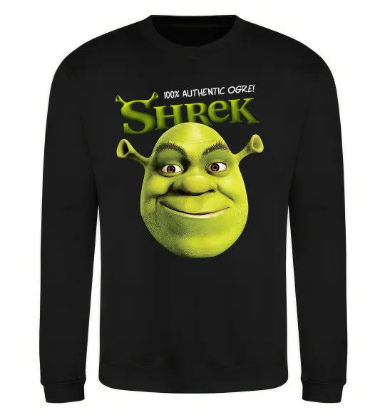 Свитшот Authentic Ogre Shrek Черный фото