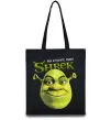 Эко-сумка Authentic Ogre Shrek Черный фото