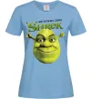Жіноча футболка Authentic Ogre Shrek Блакитний фото