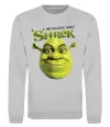 Свитшот Authentic Ogre Shrek Серый меланж фото