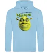 Чоловіча толстовка (худі) Authentic Ogre Shrek Блакитний фото