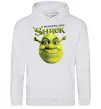 Женская толстовка (худи) Authentic Ogre Shrek Серый меланж фото