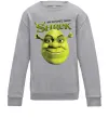 Детский Свитшот Authentic Ogre Shrek Серый меланж фото