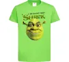 Дитяча футболка Authentic Ogre Shrek Лаймовий фото