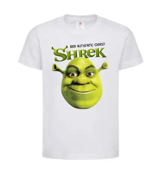 Дитяча футболка Authentic Ogre Shrek Білий фото