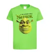 Дитяча футболка Authentic Ogre Shrek Лаймовий фото