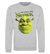Свитшот Authentic Ogre Shrek Серый меланж фото
