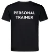 Мужская футболка Personal trainer Черный Мужская футболка Personal trainer Черный фото