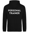 Женская толстовка (худи) Personal trainer Черный фото