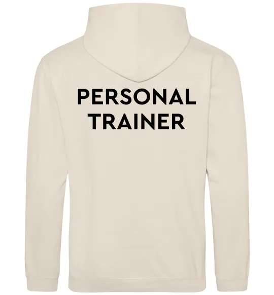 Мужская толстовка (худи) Personal trainer Таш фото