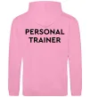 Жіноча толстовка (худі) Personal trainer Рожевий фото