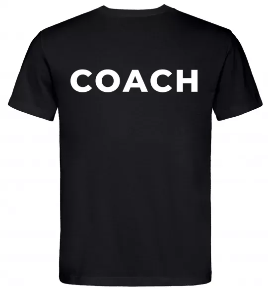 Мужская футболка Coach Черный фото