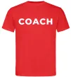 Мужская футболка Coach Красный фото