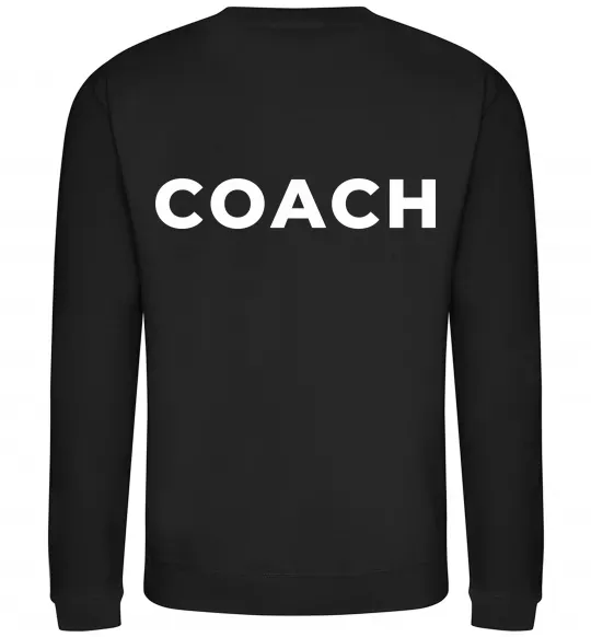 Свитшот Coach Черный фото
