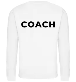 Свитшот Coach Белый фото