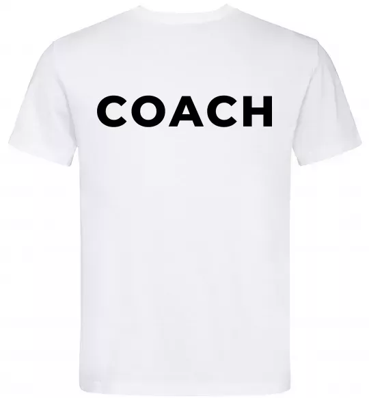 Мужская футболка Coach Белый фото