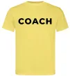 Мужская футболка Coach Лимонный фото