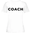 Женская футболка Coach Белый фото