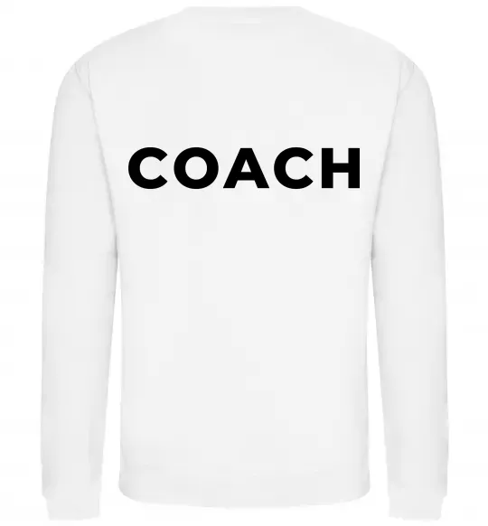 Свитшот Coach Белый фото