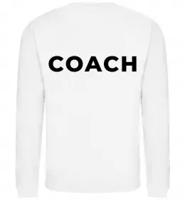 Свитшот Тренер завжди правий Черный фото