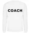 Свитшот Coach Белый фото