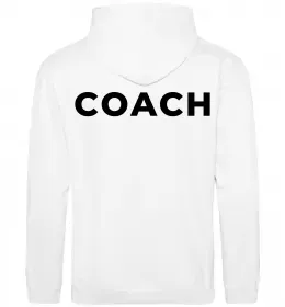 Мужская толстовка (худи) Тренер завжди правий Черный фото